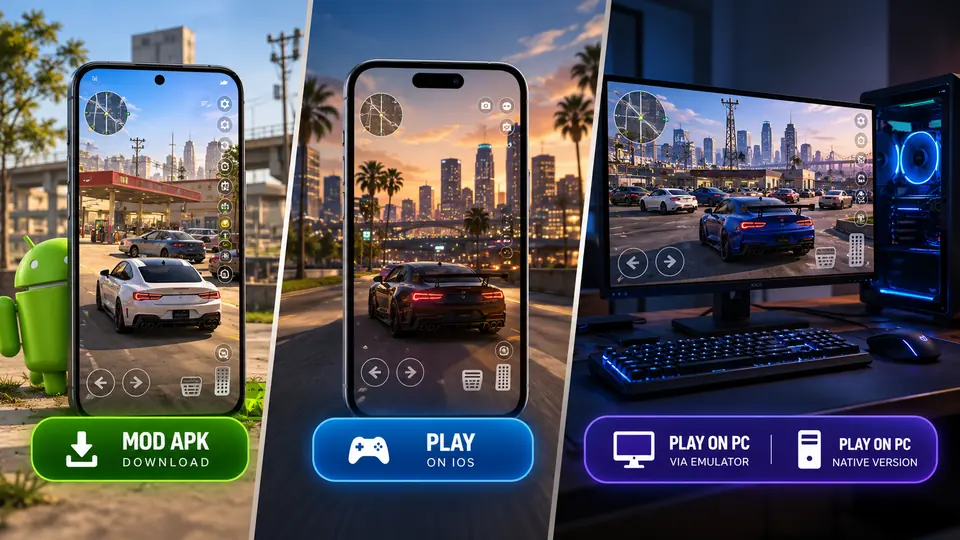 Car Parking Multiplayer 2 download and play options for Android, iOS and PC